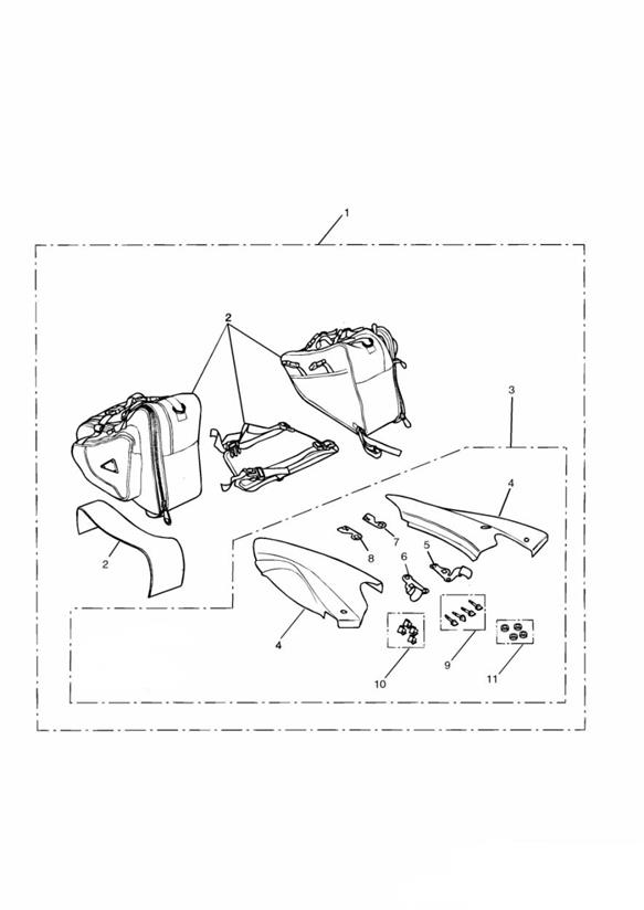 Throwover Pannier Kit