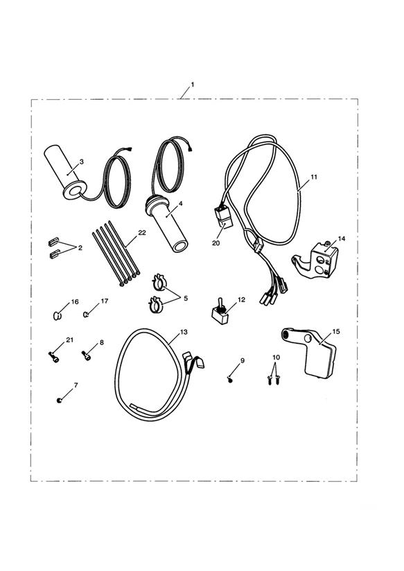 Heated Grip Kit - Roadster Only