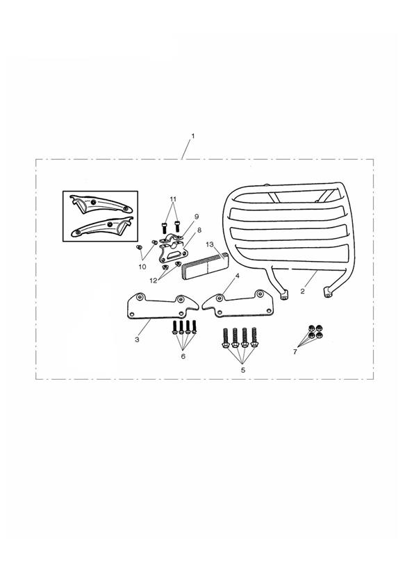 Solo Luggage Rack Kit