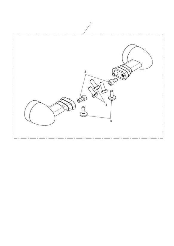 LED, Indicator Kit, D40, Short, 120 Lead