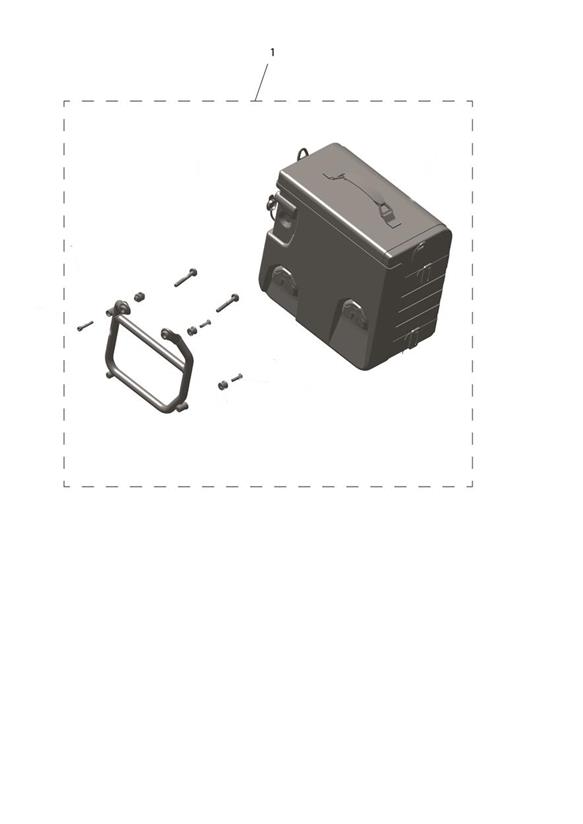 Rugged Pannier, LHS, Kit