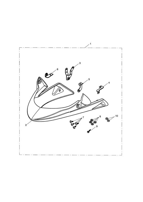 Belly Pan Kit, Std Colours