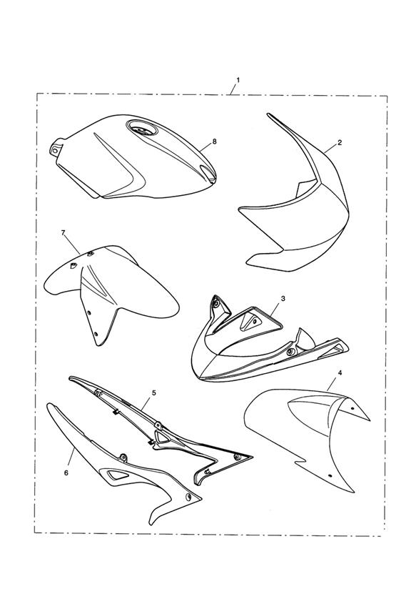 Custom Paint Kit, Tribal-PG >305059, HG >305222 & NF >305251