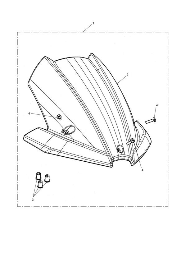 Flyscreen Visor Kit