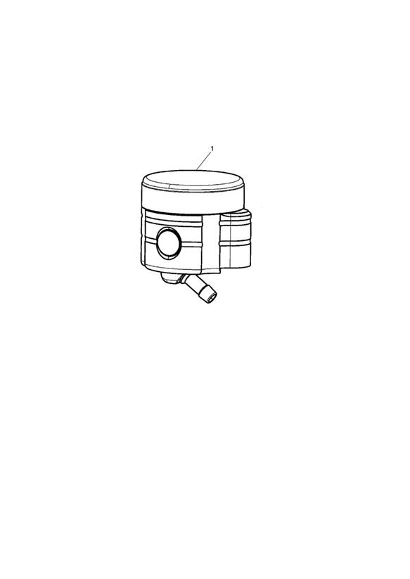 Front Brake Reservoir, Type 2