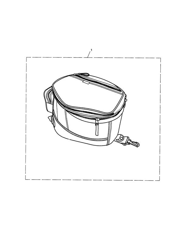 Magnetic Tank Bag Kit, 20-30L