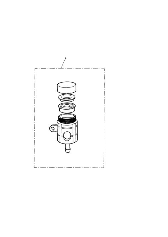 Reservoir, Brake, Rear, Type 1
