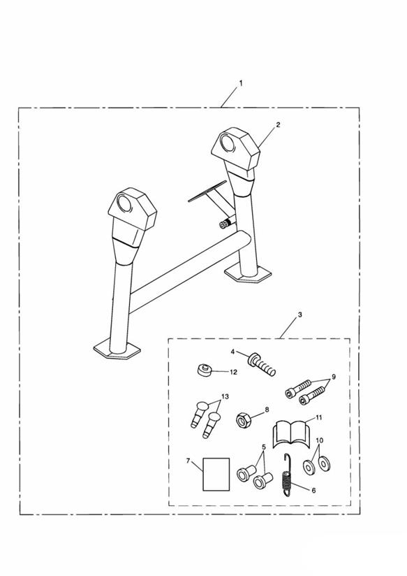 Centre Stand Kit