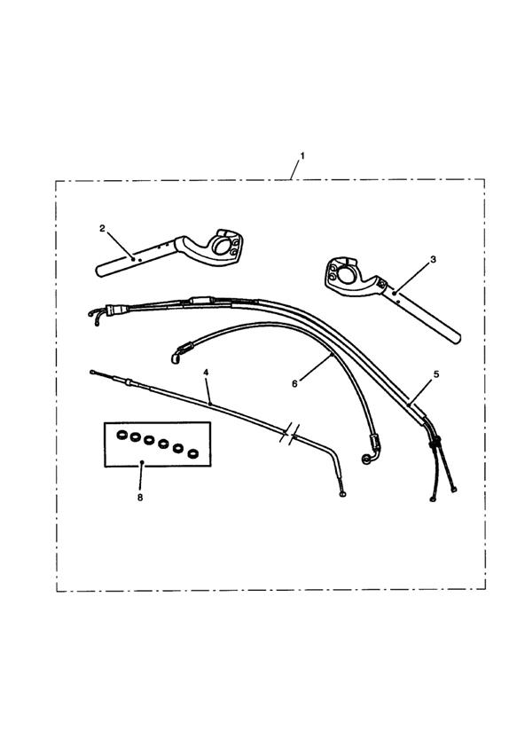 Handlebar Kit, High, ABS