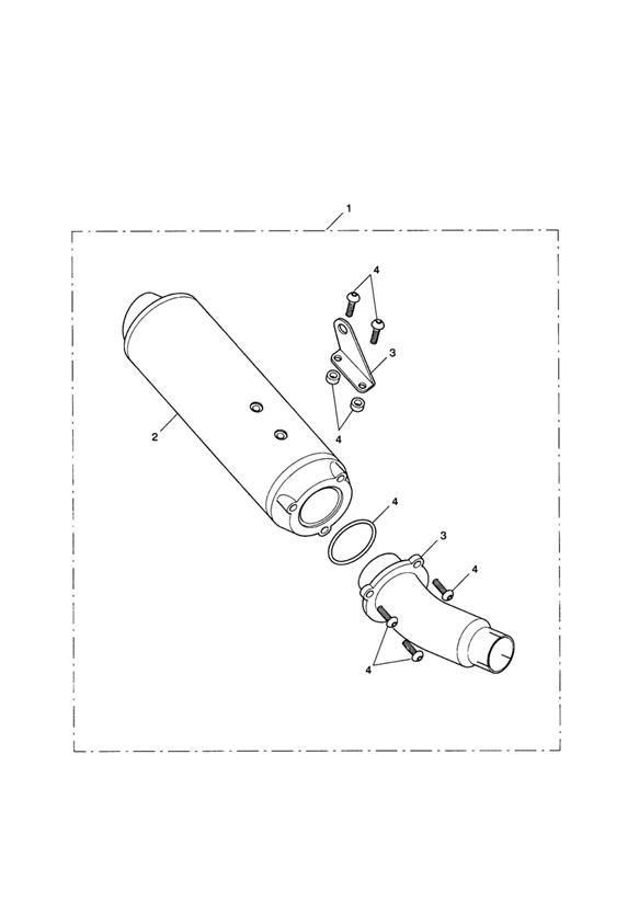 Silencer Kit, CF, Type 1A