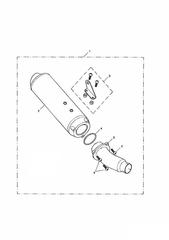Silencer Kit, SS, Type 1B
