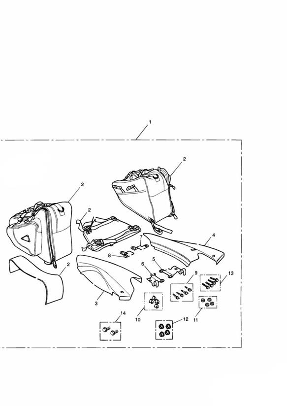 Throwover Pannier Kit