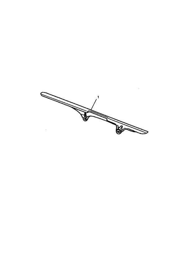 Upper Chain Guard Kit, Carbon Fibre