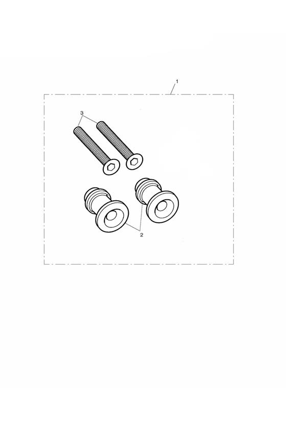 Anodised Paddock Stand Bobbins Kit, Black