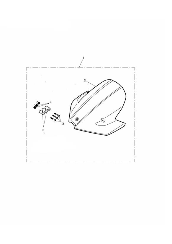 Flyscreen Visor Kit > 482181
