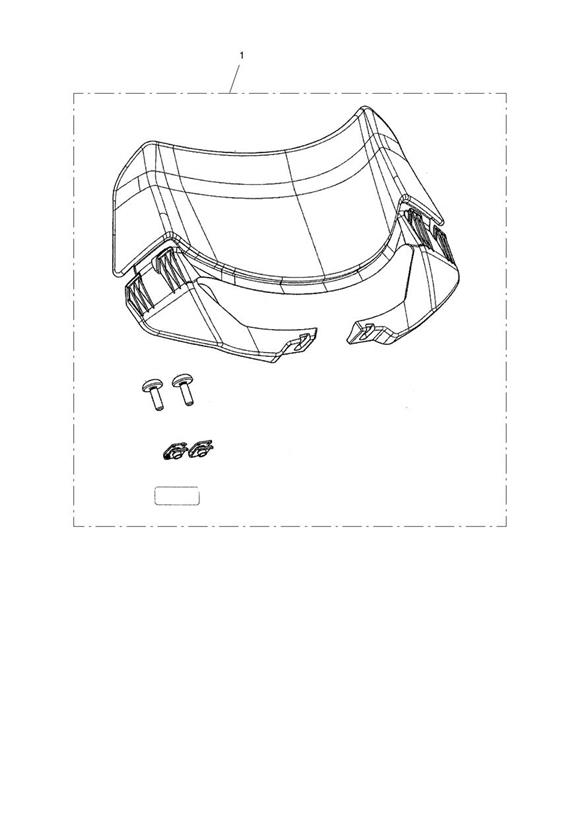Flyscreen Visor Kit, Coated