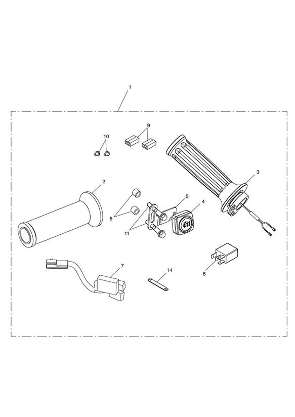 Heated Grips Kit > 614940