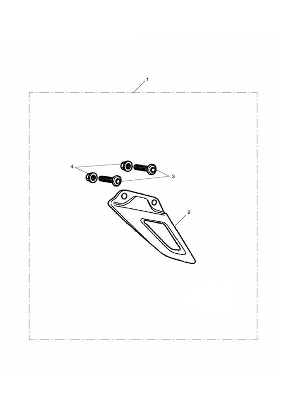 Low Chain Guard, Carbon Fibre