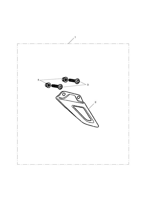 Low Chain Guard, Carbon Fibre