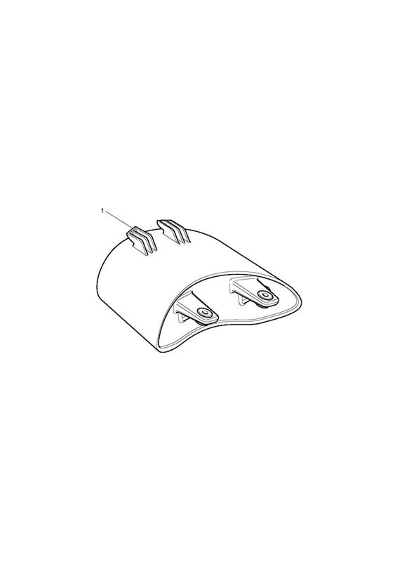 Rear Light Assy Kit, Clear