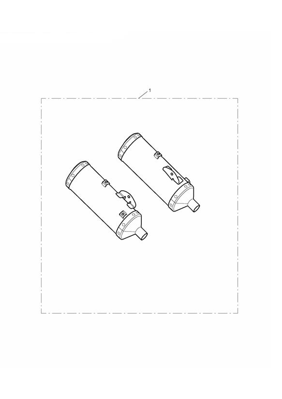 Silencer, Aftermarket, Pair