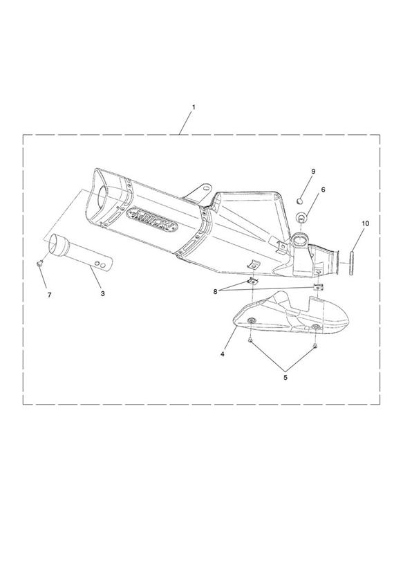 Silencer Assy, Arrow - N/A to TH or USCal