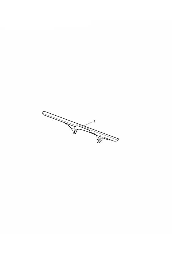 Upper Chain Guard, Carbon Fibre