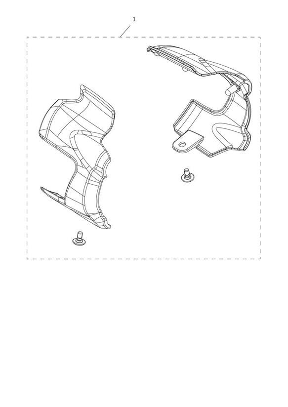 Intake Covers, Black, Kit