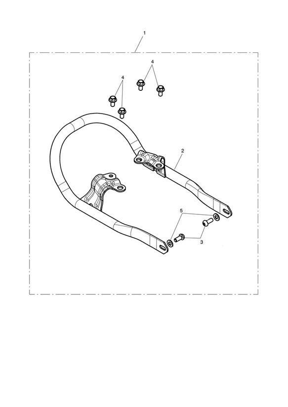 Grab Rail Kit, Chrome