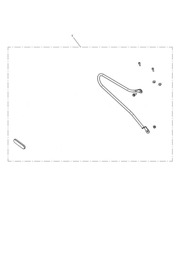 Pannier Rail Kit, RHS