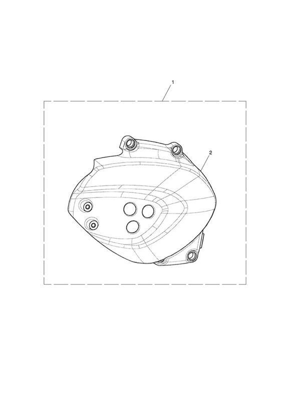 Sprocket Cover, Black