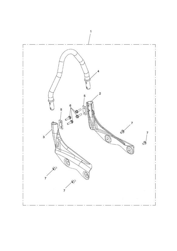 Backrest Bar Kit