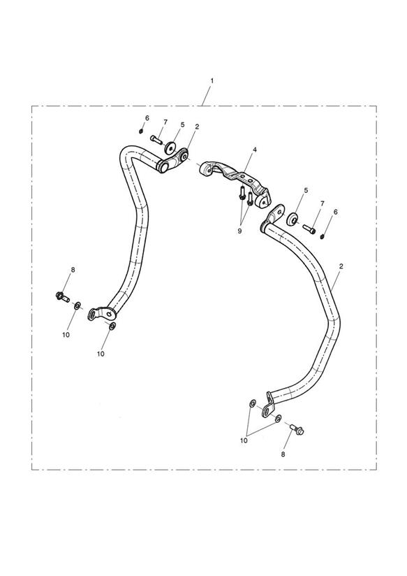Dresser Bar Kit, Front