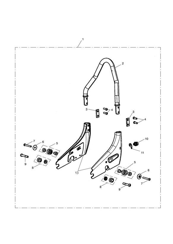 Passenger Backrest, QD