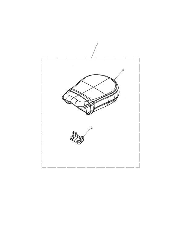 Pillion Seat Kit - > 455548