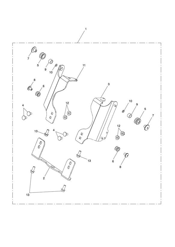 Screen Mounting Brackets Kit