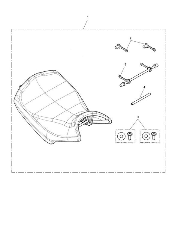 Rider Seat Assy, Low