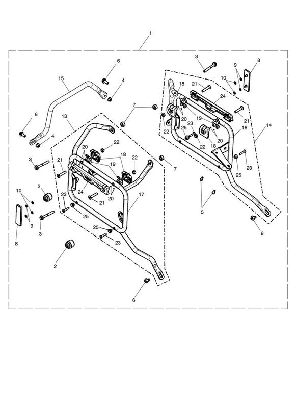 Mounting Kit, Panniers