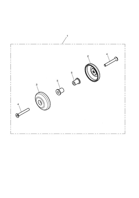 Swing Arm Pivot Cover Kit, Silver