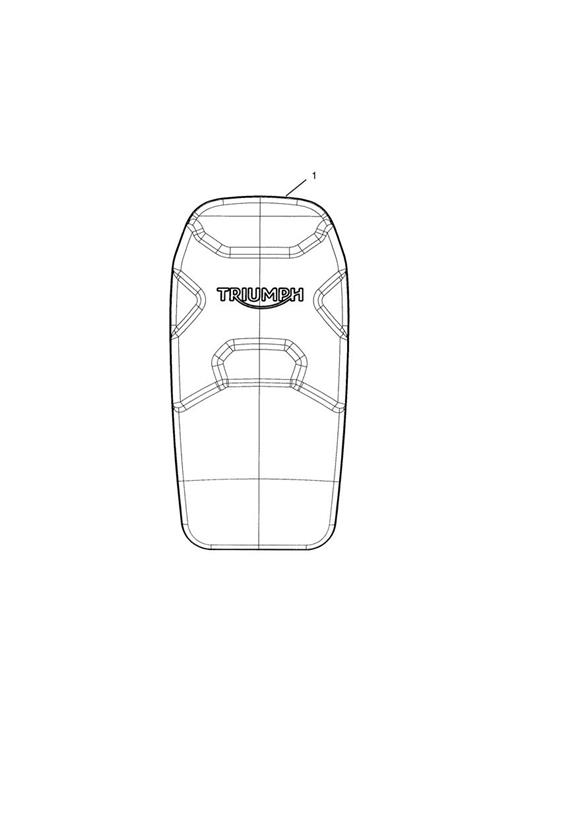 Pad, Fuel Tank Rubber, Kit