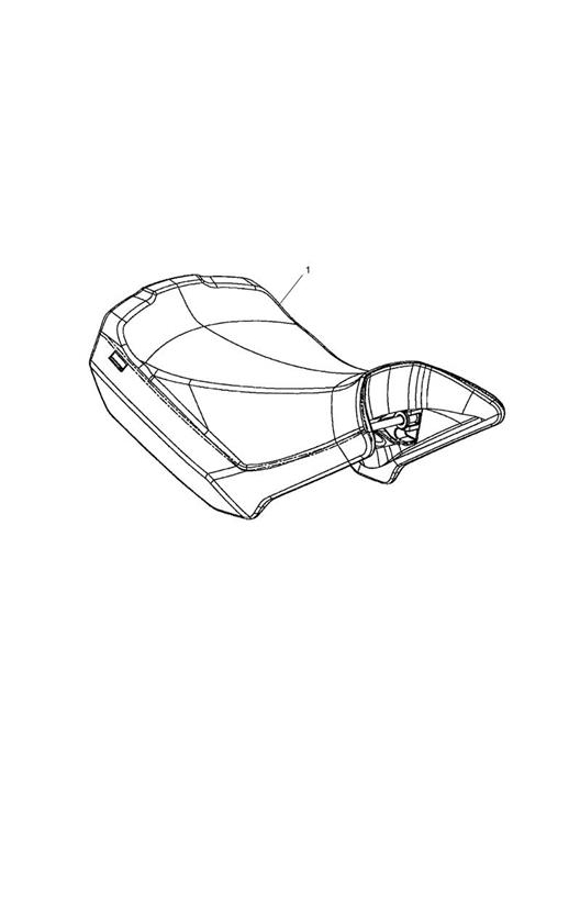 Rider Seat, Low, Assy