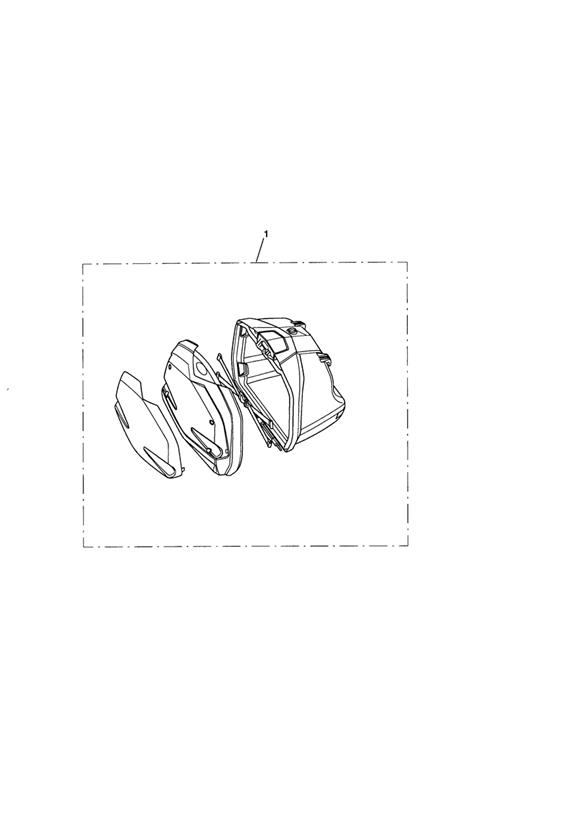 Pannier Assembly, LH, Spares Condition