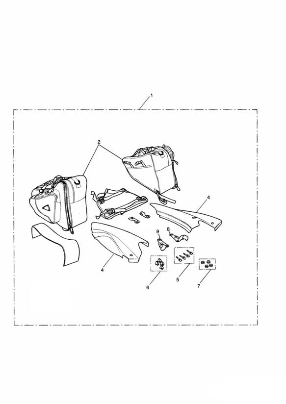 Throwover Pannier Kit