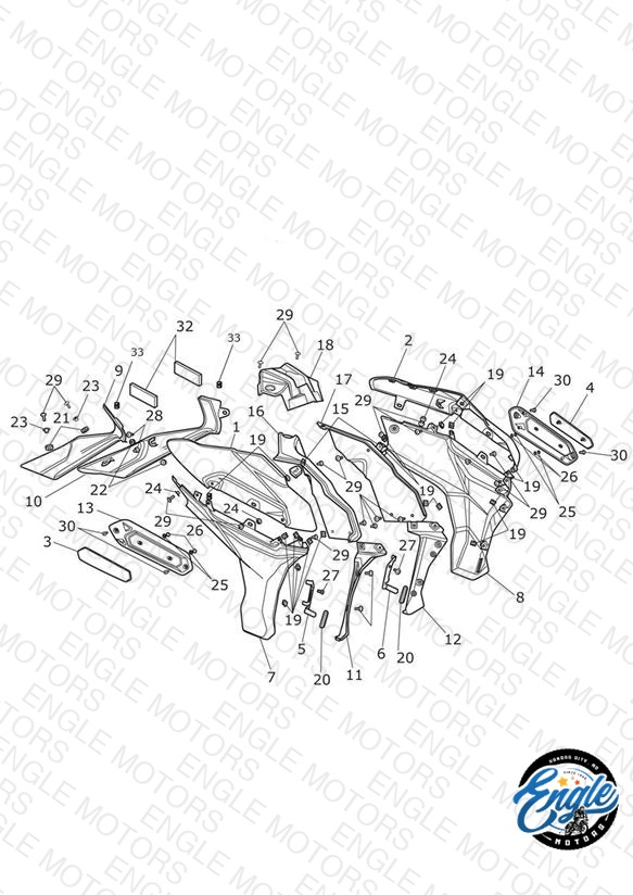 Panel, Tank, RH (T2303392-CX) | Engle Motors