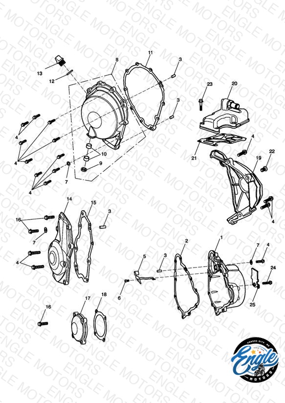 Gasket, Alternator Cover (T1260262) | Engle Motors