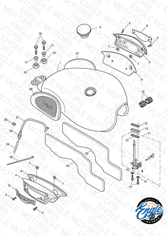 Seal, Fuel Tap (EN) (2400086-T0301) | Engle Motors