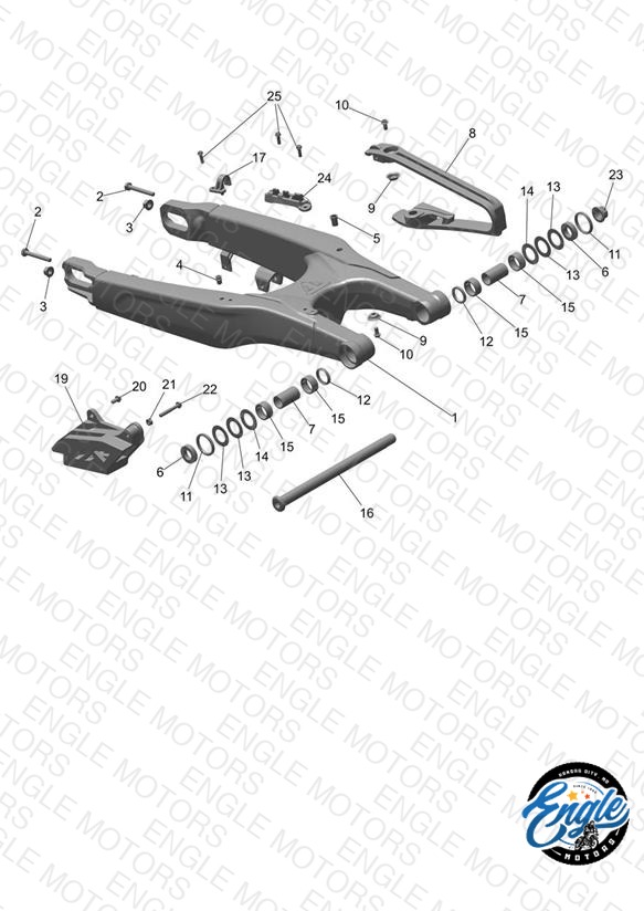 Bolt, TX, Lghtd, M6 x 14, Enc (T3200672) | Engle Motors