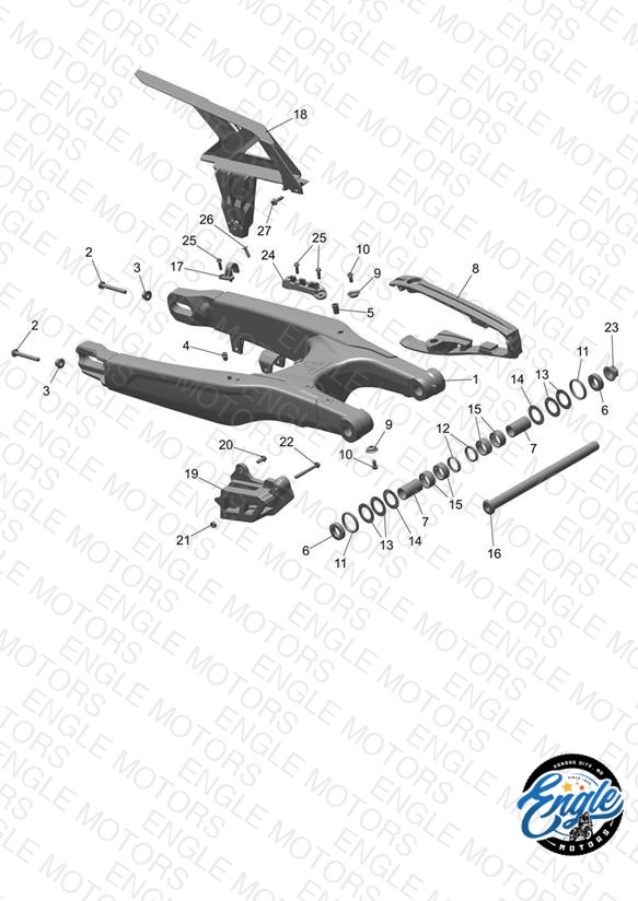Screw, S/Tap, HHF, 6 x 20, PT (T3336102) | Engle Motors