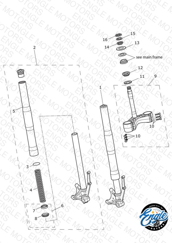 Seal Kit, Front Forks (T2041072) | Engle Motors