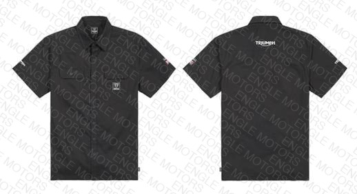 Triumph Clothing US & CA Service Tee — OEM Parts Diagram | Engle